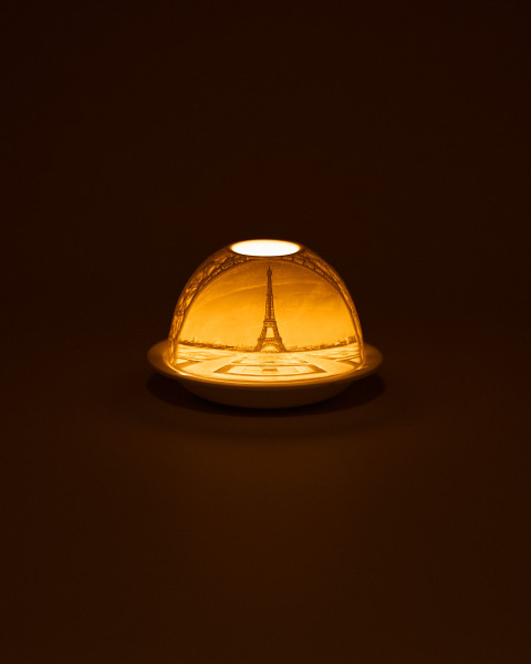 Litofana de Porcelana La Torre Eiffel Bernardaud