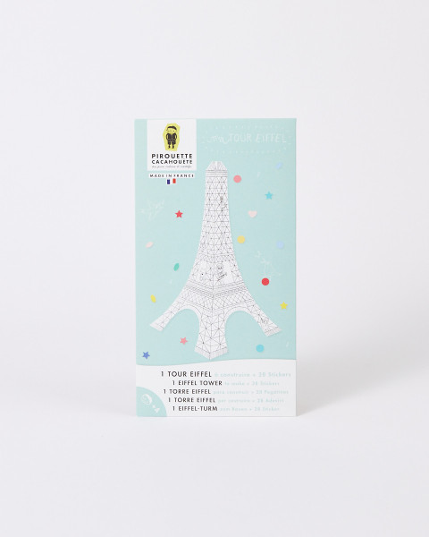 Kit Créatif tour Eiffel : maquette en papier pour les enfants